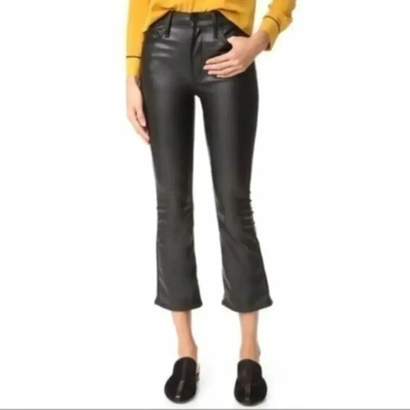 MOTHER The insider crop captured black pants B539 - Picture 1 of 6